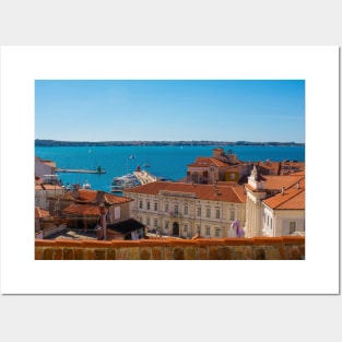 Piran Old Town, Slovenia Posters and Art